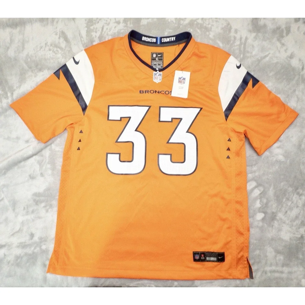 NWT Nike On Field Denver Broncos Javonte Williams Football Jersey Mens XL